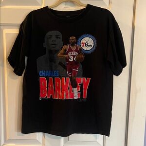 Charles Barkley Sixers Graphic T-Shirt